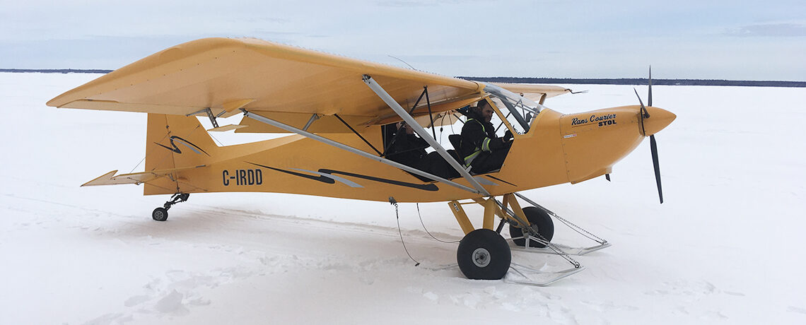 Ski Plane Slider Image